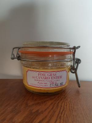 Foie gras de Canard entier en bocal